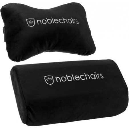 Juego de cojines Noblechairs para EPIC / ICON / HERO Negro / Blanco