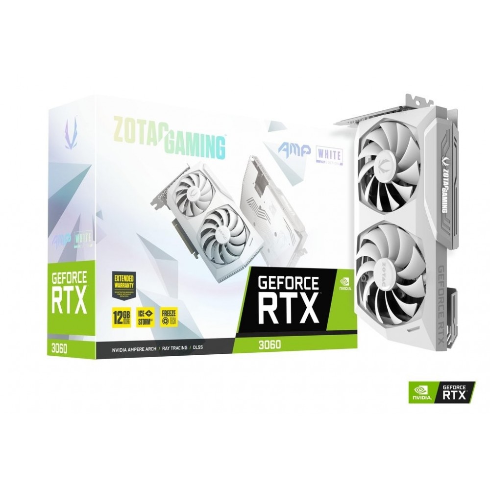Zotac Gaming GeForce RTX 3060 AMP White Edition 12GB LHR