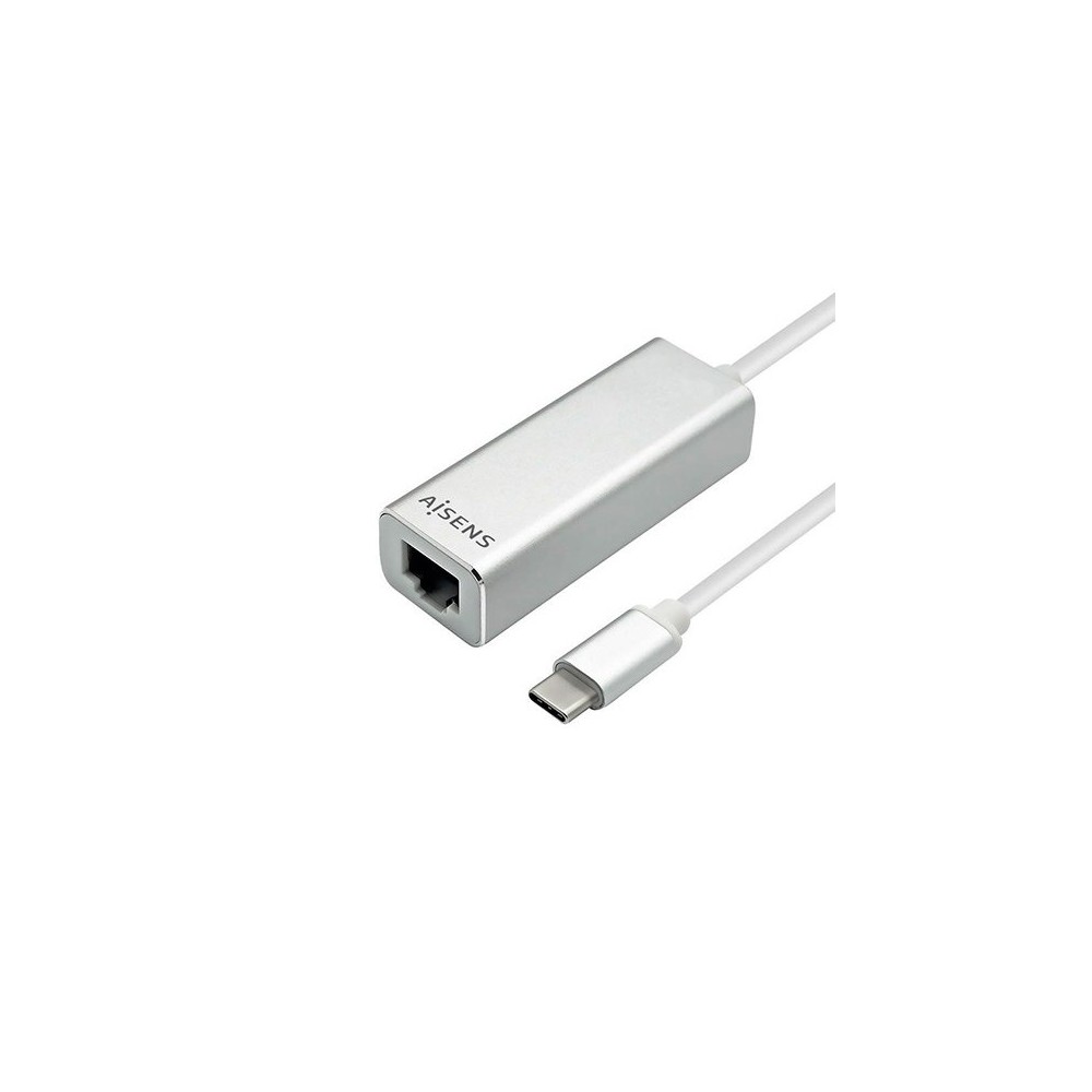 ADAPTADOR USB 3.1 GEN1 USB-C A RJ45 AISENS NEGRO