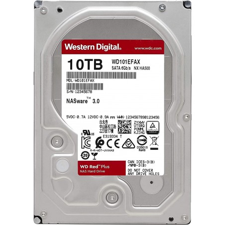 Western Digital WD Red Plus 3.5" 10000 GB Serial ATA III