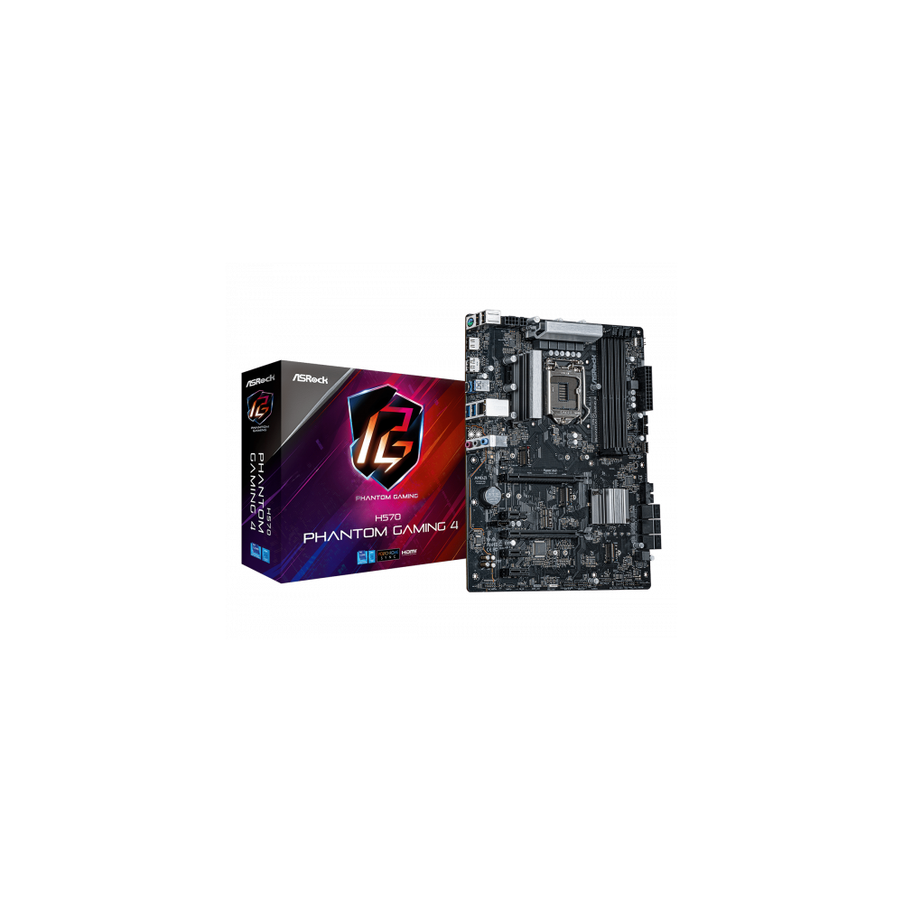 Asrock H570 Phantom Gaming 4 Intel H570 LGA 1200 ATX