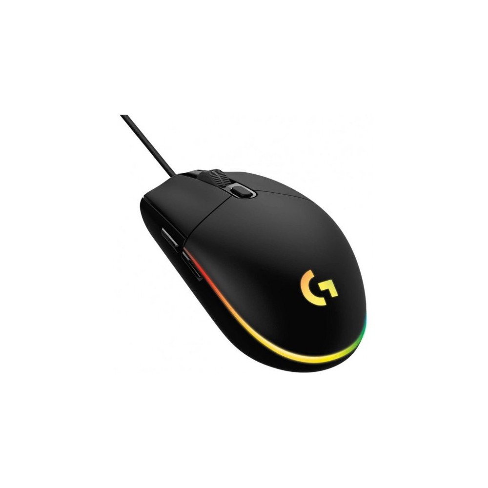 Logitech G G203 wired óptico 800 DPI Negro