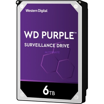 WD 6TB Purple Surveillance 3.5" SATA3