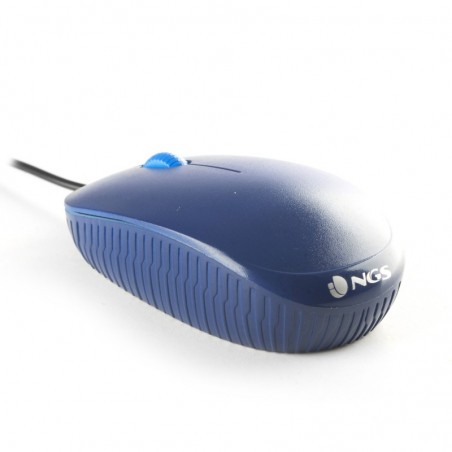 NGS USB OPTICAL WIRED MOUSE FLAME BLUE