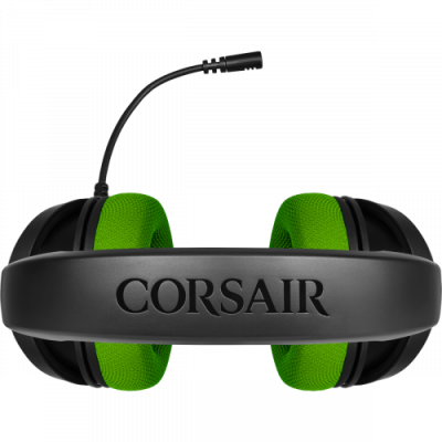 Corsair HS35 Auriculares Diadema Negro, Verde
