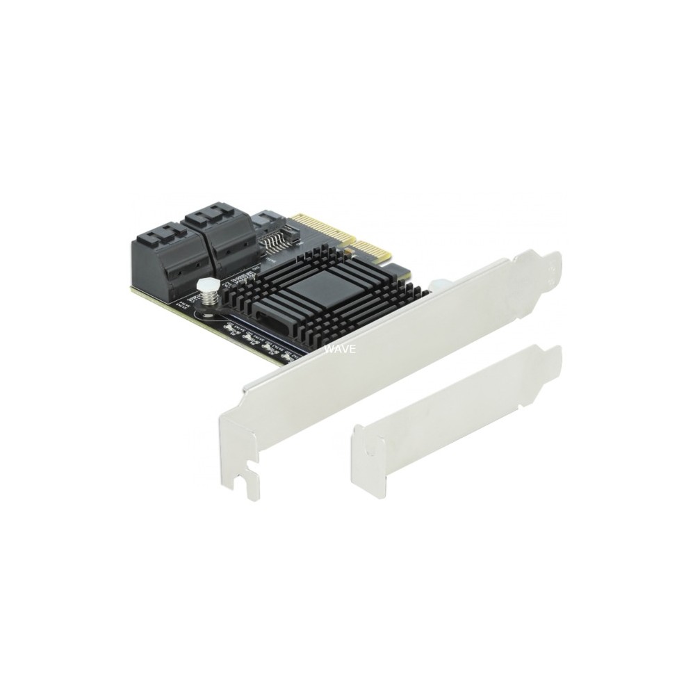 DeLOCK PCIe 5P SATA x4 LP