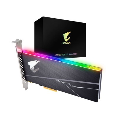 GIGABYTE 1 TB SSD M.2 AORUS RGB AIC NVME PCIe