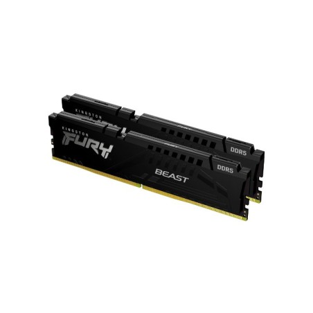 KINGSTON FURY BEAST BLACK DDR5 32GB KIT2 6000MHZ CL40 KF560C40BBK2-32