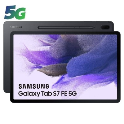 SAMSUNG GALAXY TAB S7 FE 12.4" 4GB 64GB 5G NEGRA