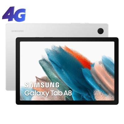 SAMSUNG GALAXY TAB A8 10.5" 3GB 32GB 4G PLATA