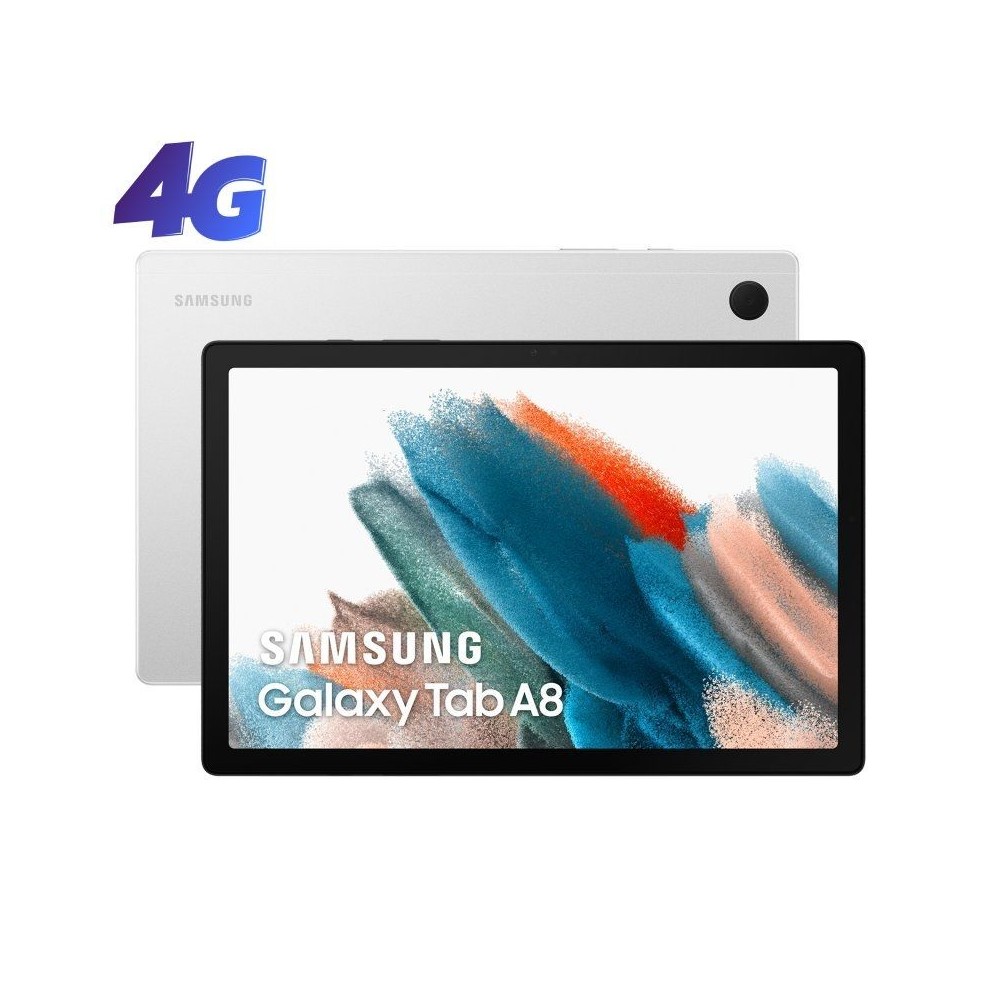 SAMSUNG GALAXY TAB A8 10.5" 3GB 32GB 4G PLATA
