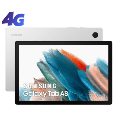 SAMSUNG GALAXY TAB A8 10.5" 4GB 128GB 4G Plata
