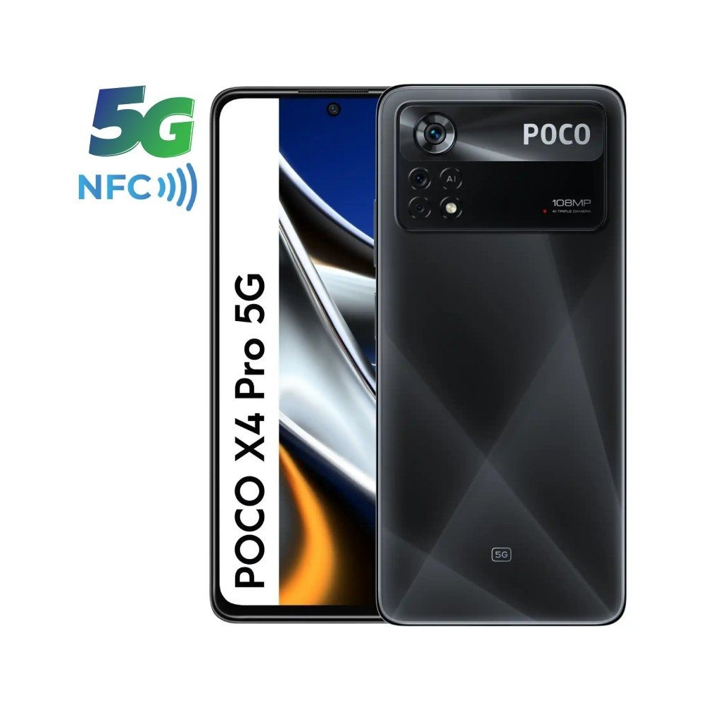 XIAOMI POCOPHONE X4 PRO NFC 6GB 128GB 6.67" 5G Negro láser