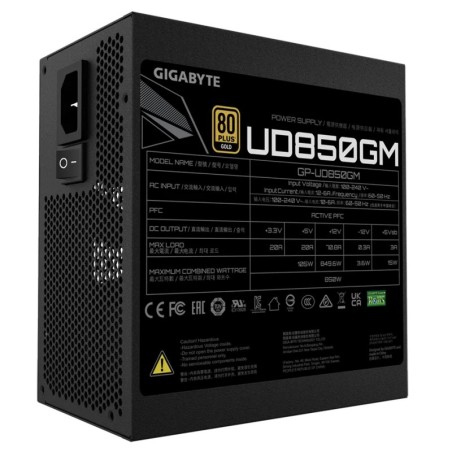 GIGABYTE UD850GM 850W  80+GOLD FULL MODULAR