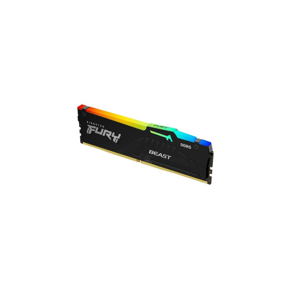 KINGSTON FURY BEAST RGB DDR5 16GB (8GB x 2) 5600MHZ CL40