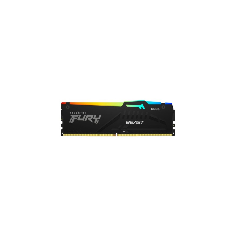 KINGSTON FURY BEAST RGB DDR5 32GB (32GB x 1) 5600MHZ CL40 KF