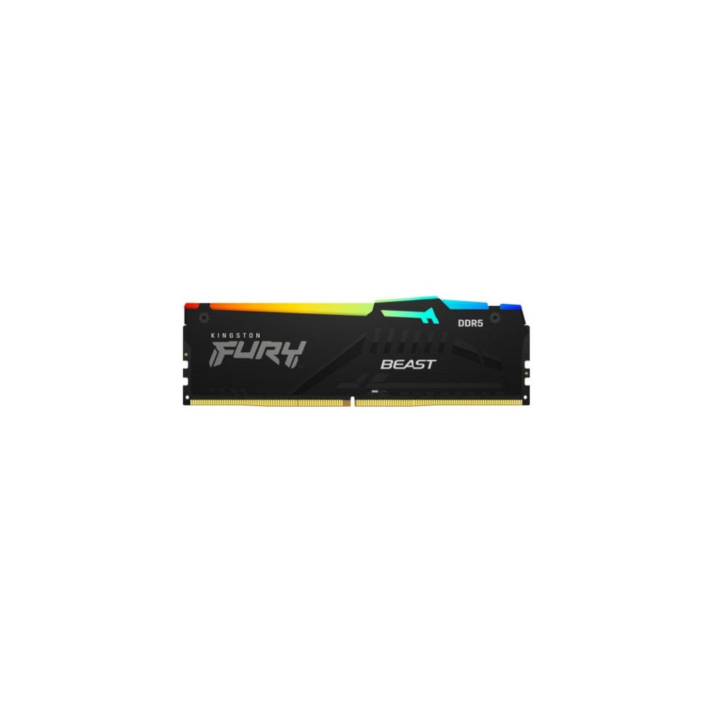 KINGSTON FURY BEAST RGB DDR5 8GB (8GB x 1) 5200MHZ  CL40 KF5