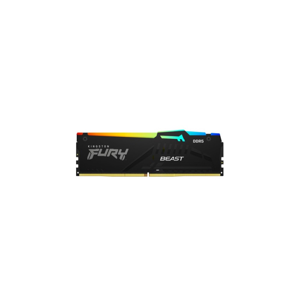 KINGSTON FURY BEAST RGB DDR5 16GB (16GB x 1) 5200MHZ CL40 KF5