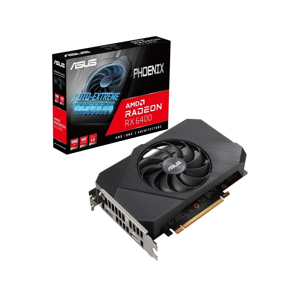 ASUS VGA AMD PH-RX6400-4G 4GB DDR6