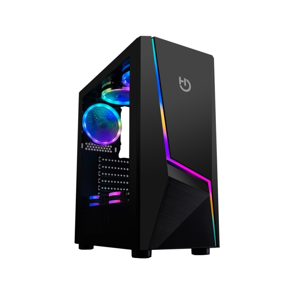 Hiditec ATX V20 PRO ARGB Cristal templado