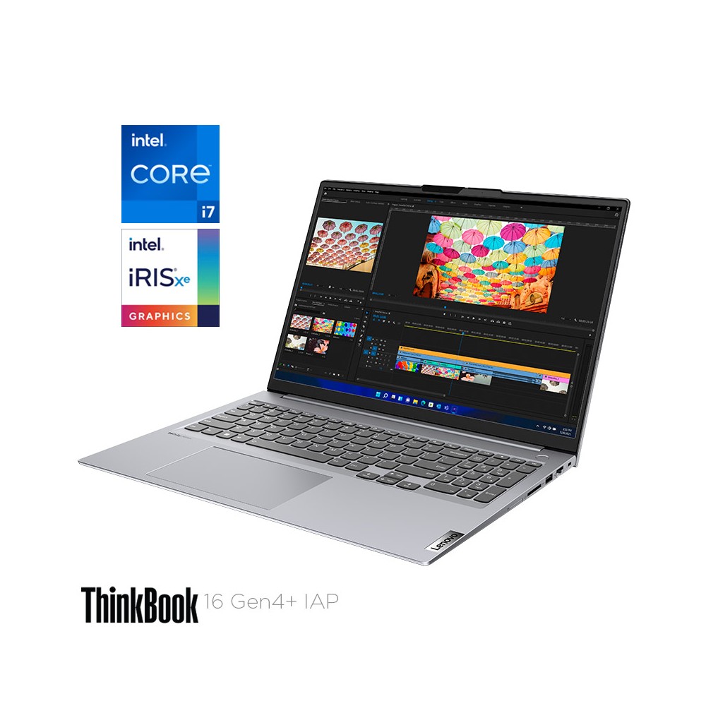 LENOVO ThinkBook 16 Gen4+ i7-1255U 161920x1200 16GB 512SSD USB-C THUNDERBOLT4 HDMI RJ45 W11PRO