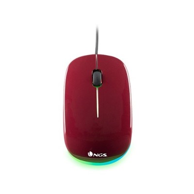 NGS  WIRED MOUSE ADDICT ROJO
