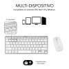 Subblim kit teclado+ ratón Ultradelgado Blanco