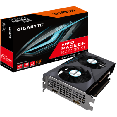 Gigabyte Radeon RX 6500 XT EAGLE 4G AMD 4 GB GDDR6