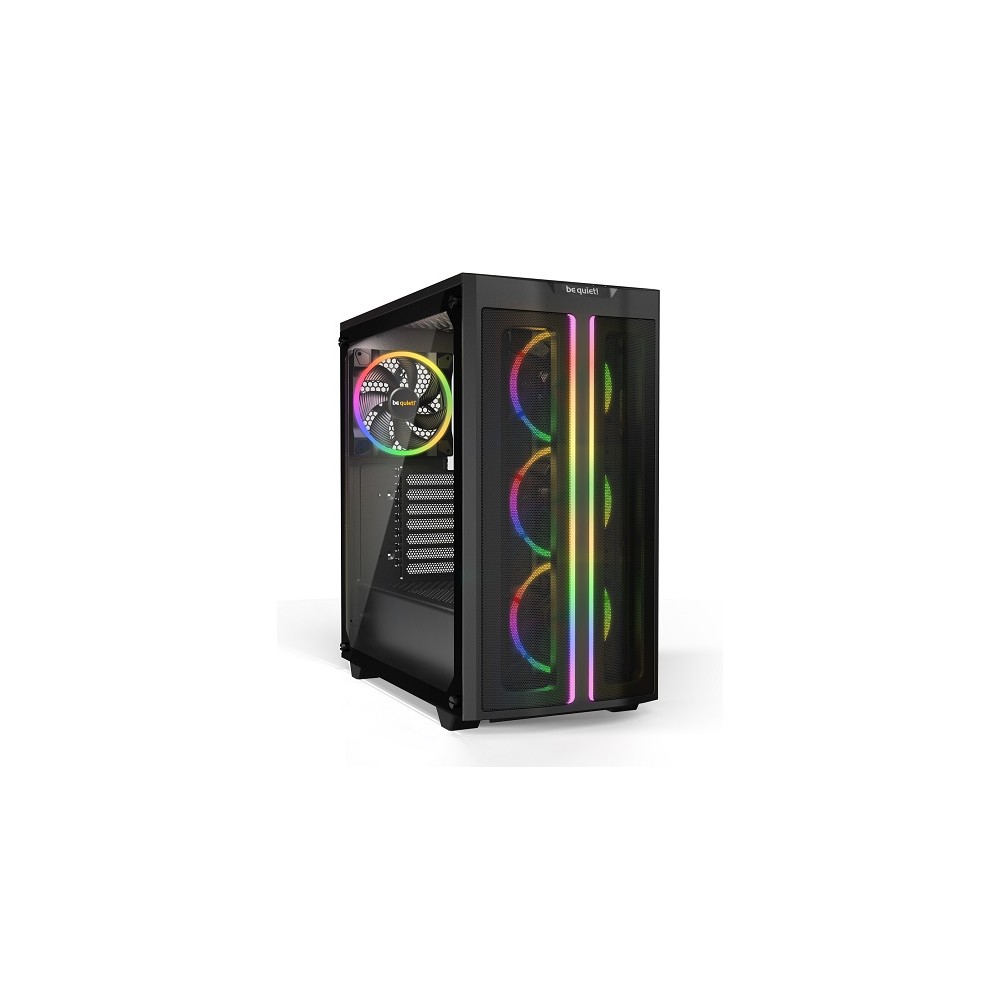 Be Quiet! Pure Base 500 FX Cristal Templado ARGB Negro