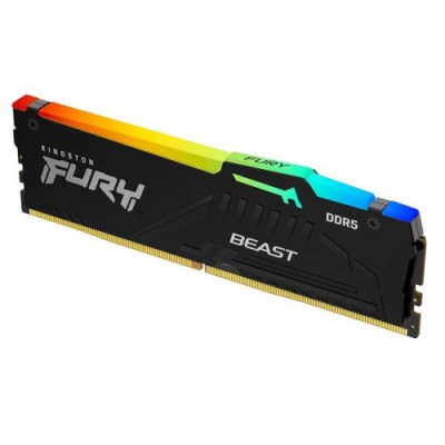 Kingston Technology FURY Beast RGB 16GB (1 x 16GB) DDR5 6000MHz CL36