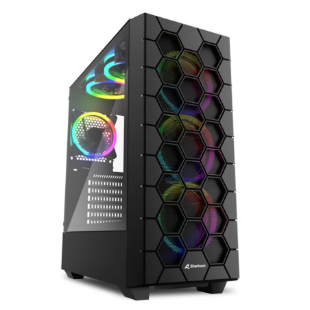 Sharkoon Hex RGB ATX Negro