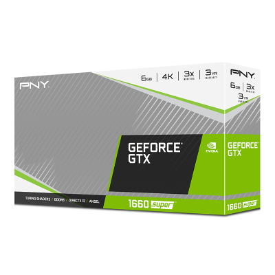 PNY GeForce® GTX 1660 SUPER SINGLE FAN 6G GDDR6