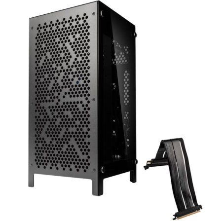 Mini-ITX de aluminio Kolink Rocket Complex, gris plomizo