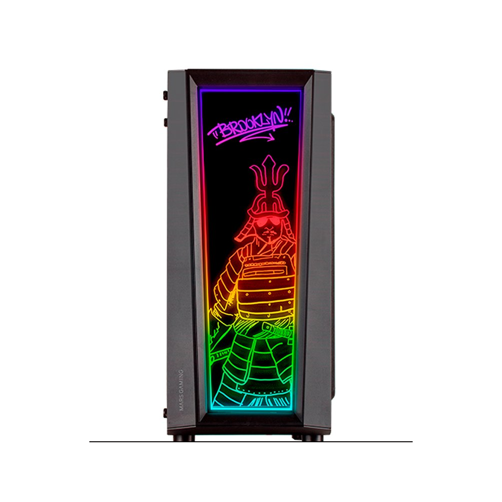 Mars Gaming MC-ART 12cm RGB Negro