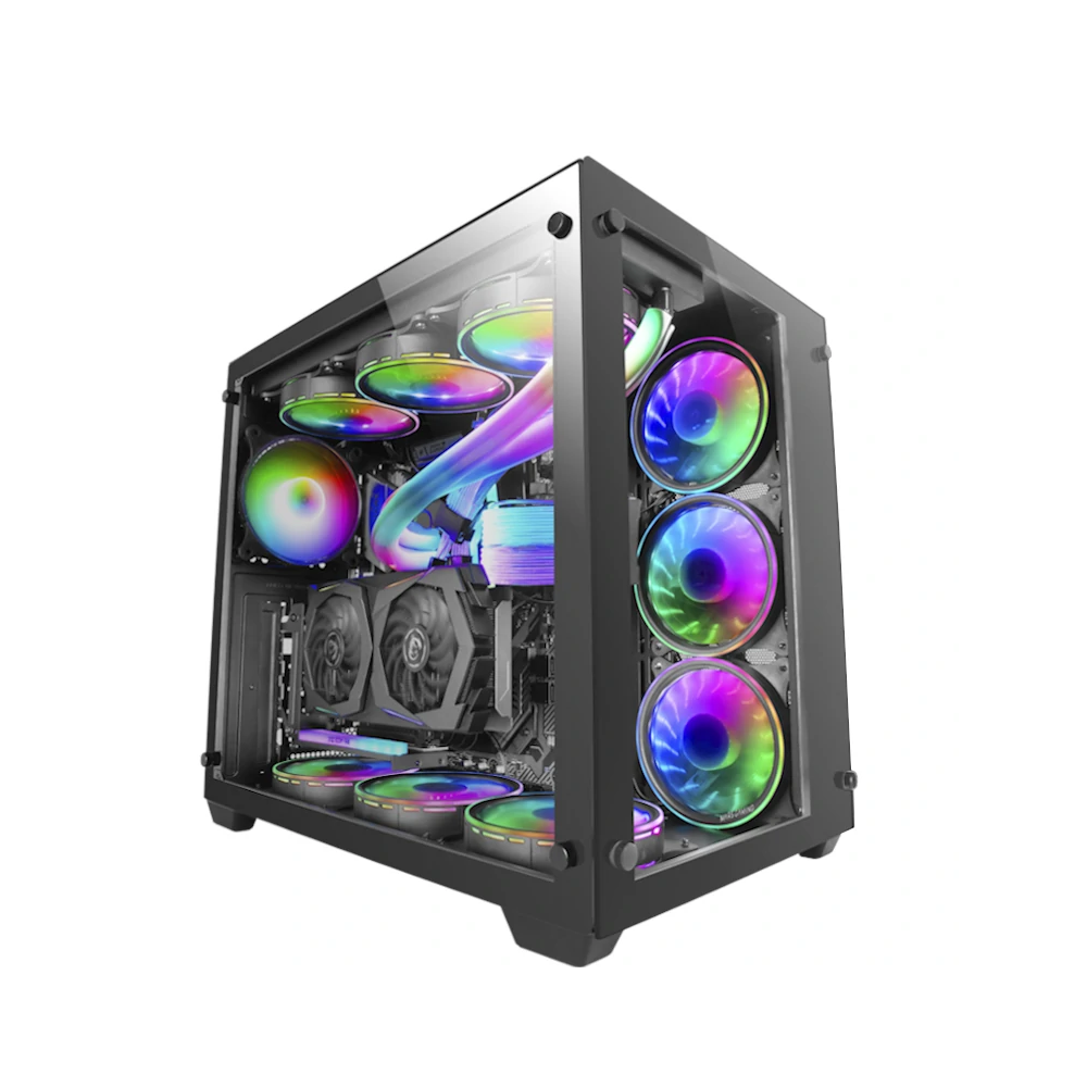 Mars Gaming E-ATX MCV3 Premium ARGB XXL Black