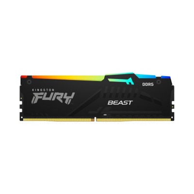 Kingston FURY Beast RGB DDR5 16GB(16GB x 1) 5200MHz CL40