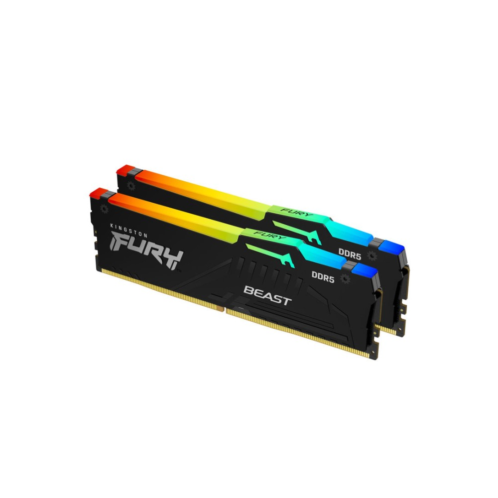Kingston FURY Beast RGB DDR5 32GB (2 x 16GB) 5200MHz CL40
