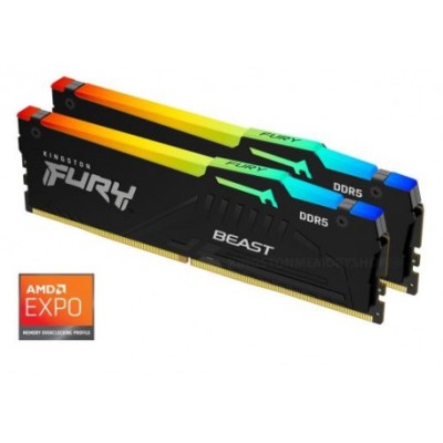Kingston FURY Beast RGB EX DDR5 32GB (2 x 16GB) 5600MHz CL36