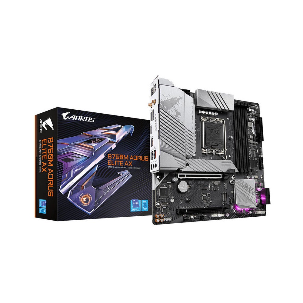 Gigabyte GA-B760M AORUS ELITE AX Gigabyte GA-B760M AORUS ELITE AX