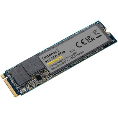 Intenso 1TB M.2 2280 PCIe Premium Gen.3 x4 NVME 1.3