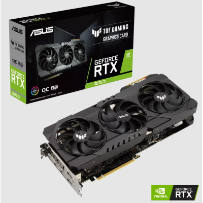 Asus GeForce RTX 3070TI 8GB TUF Gaming OC V2 (LHR)