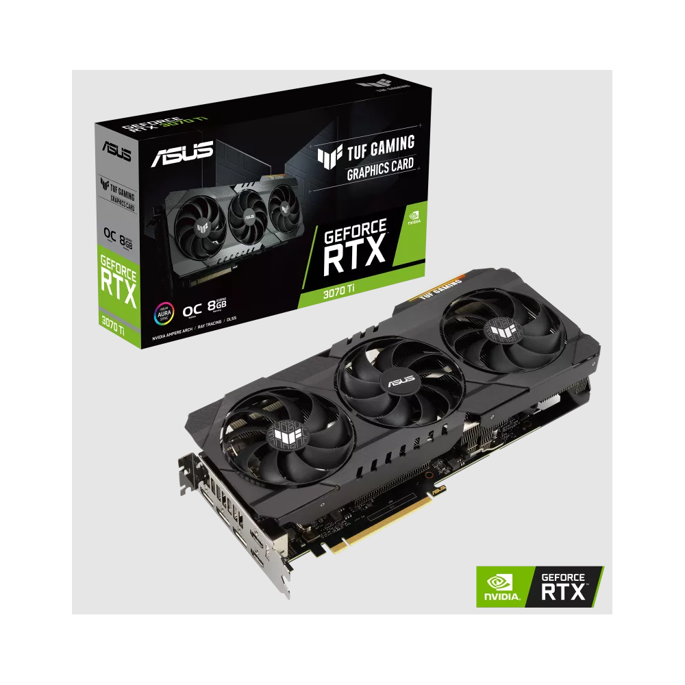 Asus GeForce RTX 3070TI 8GB TUF Gaming OC V2 (LHR)