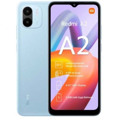 Xiaomi Redmi A2 2GB/ 32GB/ 6.52'/ Azul Claro