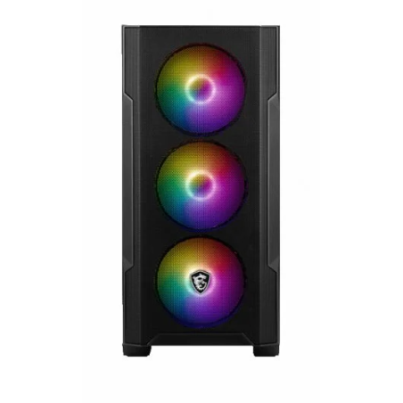 MSI Mag Forge M100R Cristal Templado ARGB Negra