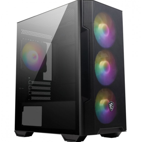 MSI Mag Forge M100R Cristal Templado ARGB Negra