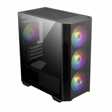 MSI Mag Forge M100R Cristal Templado ARGB Negra