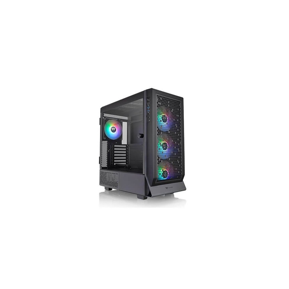 Thermaltake Ceres 500 TG ARGB Cristal templado negra