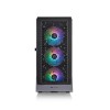 Thermaltake Ceres 500 TG ARGB Cristal templado negra
