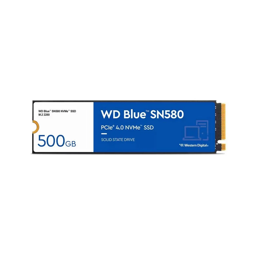 WD Blue SN580 500GB SSD M.2 PCIe 4.0 NVMe
