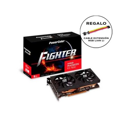 Powercolor Rx 7600 Fighter 8Gb Gddr6